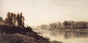 Jean Baptiste Camille  Corot Souvenir of Mortefontaine china oil painting artist